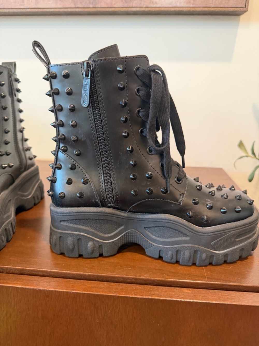 Killstar Empire Studded Boots - Platform - Picture 15 of 16